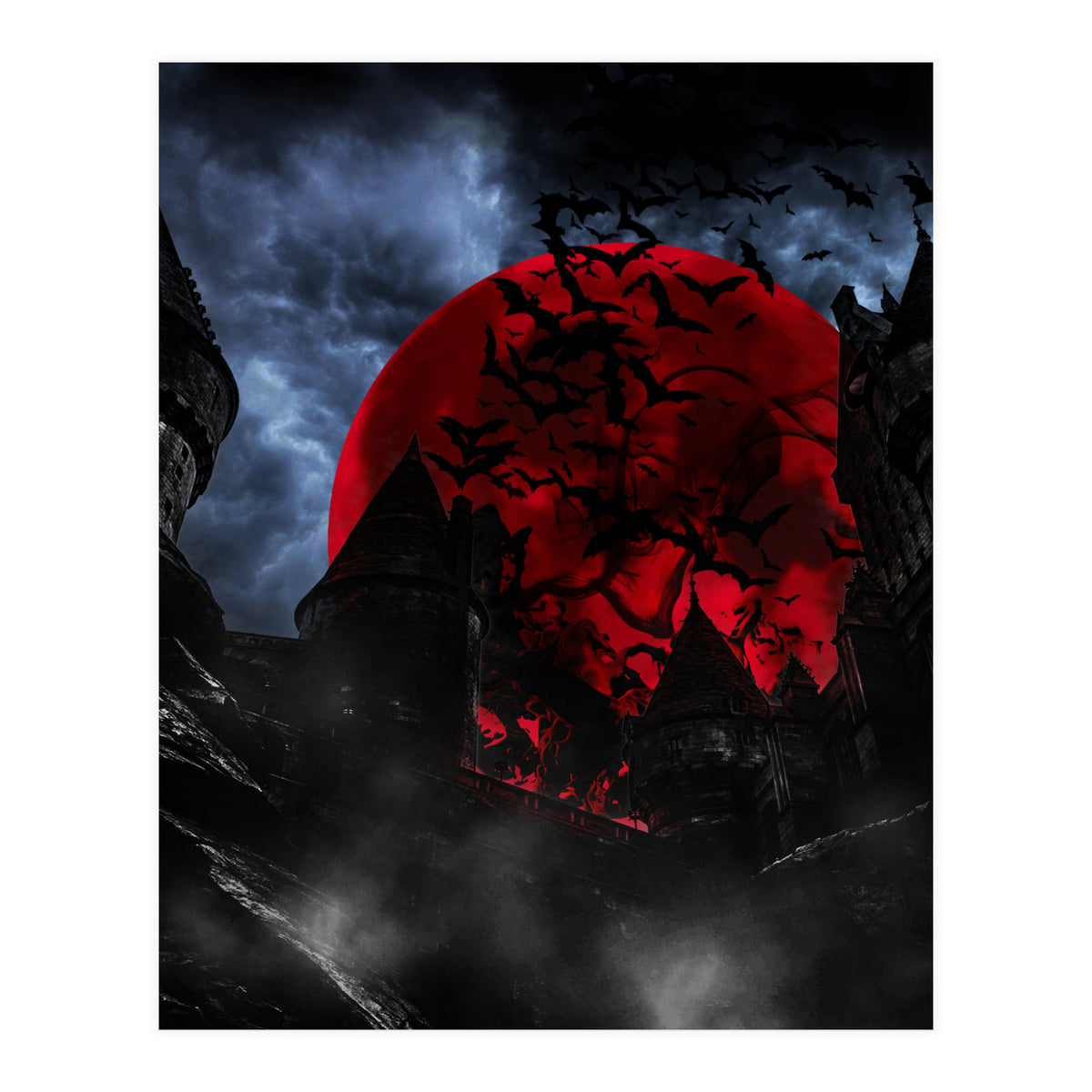 Castle Bats (Print Only)