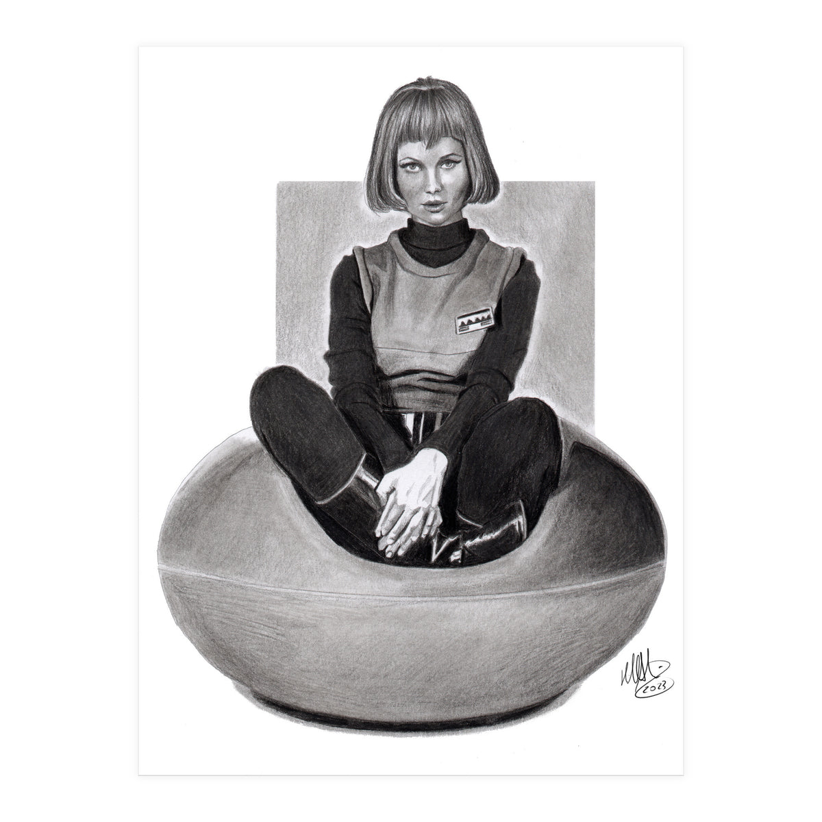 Catherine Schell - "Moon Zero Two" (Print Only)