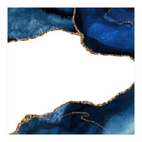 Navy & Gold Agate Texture 25  (Print Only) thumbnail