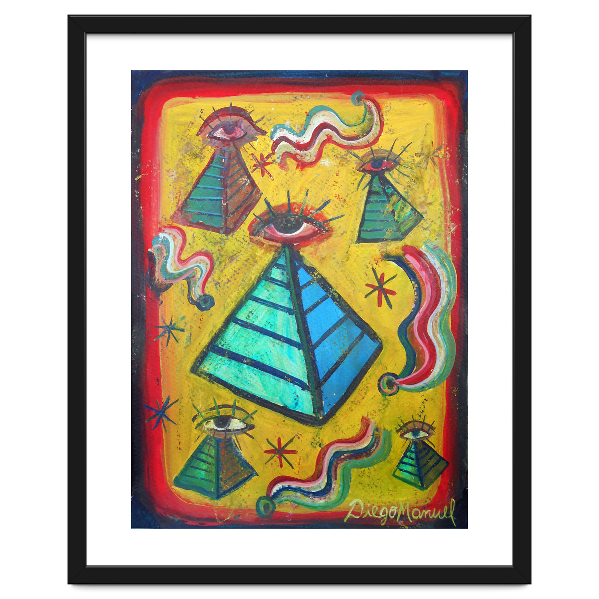 Piramides Ojos Y Cometas