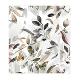 Watercolor Leaves Neutral Gray (Print Only) thumbnail