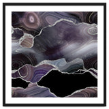 Black & Silver Glitter Agate Texture 01 thumbnail