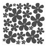 Grey Flowers Pattern (Print Only) thumbnail