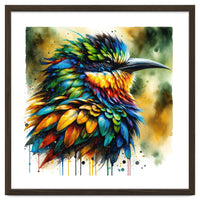 Vibrant Tropical Bird Portrait