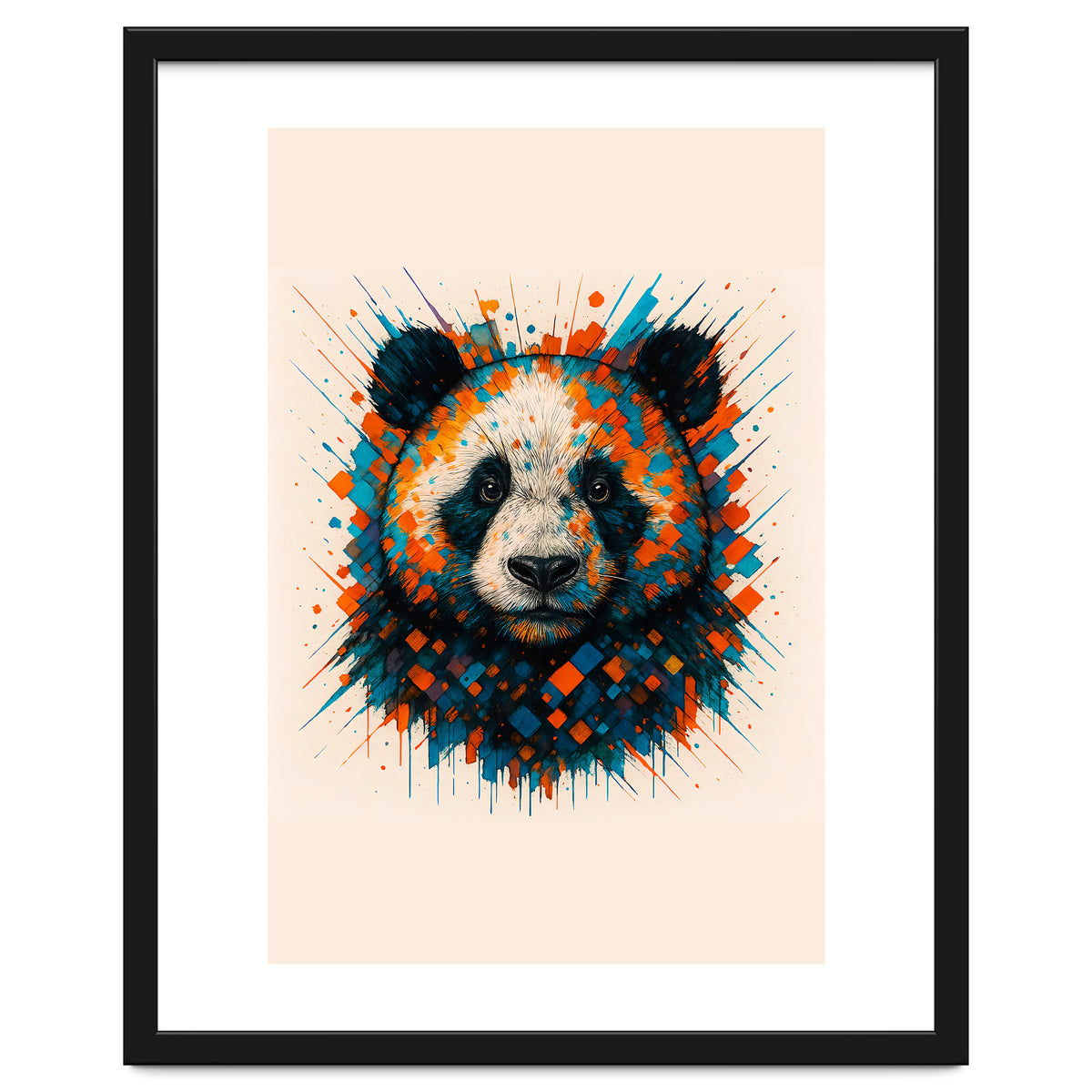 Panda Animal Watercolor