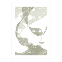 Sage Abstract Scratch (Print Only)