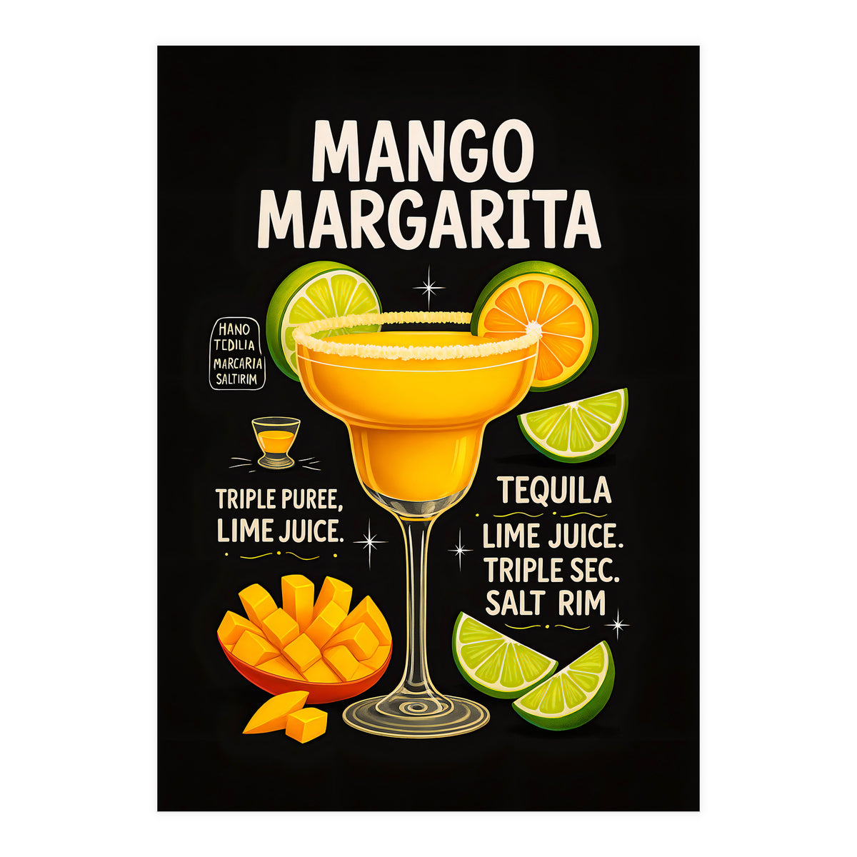 Mango Margarita (Print Only)