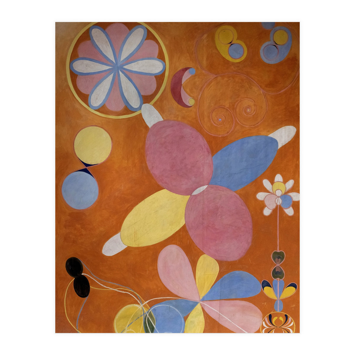 Hilma af Klint - The Ten Largest No 4 Youth Abstract Spiritual Art (Print Only)