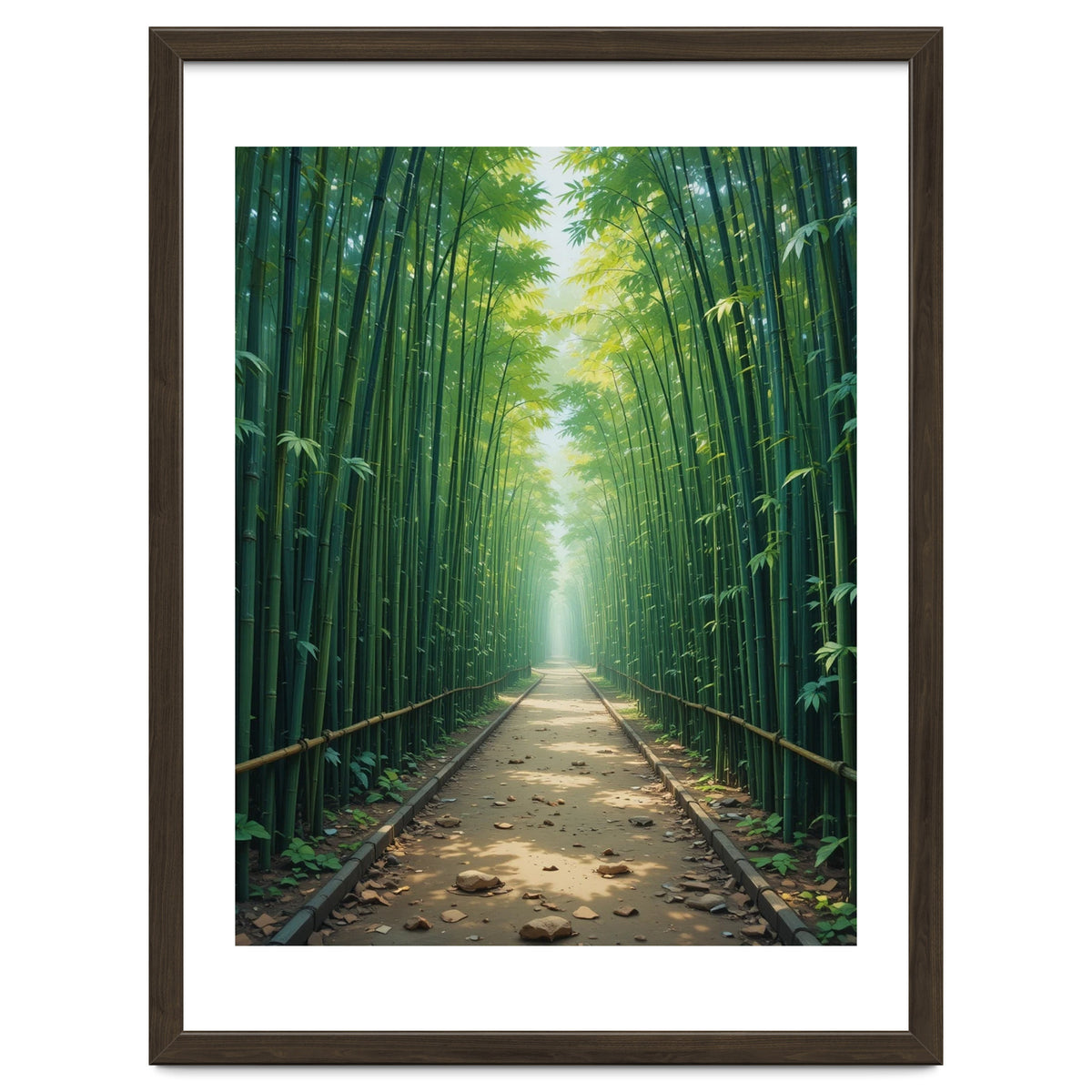 The Emerald Path: A Sun-Drenched Journey