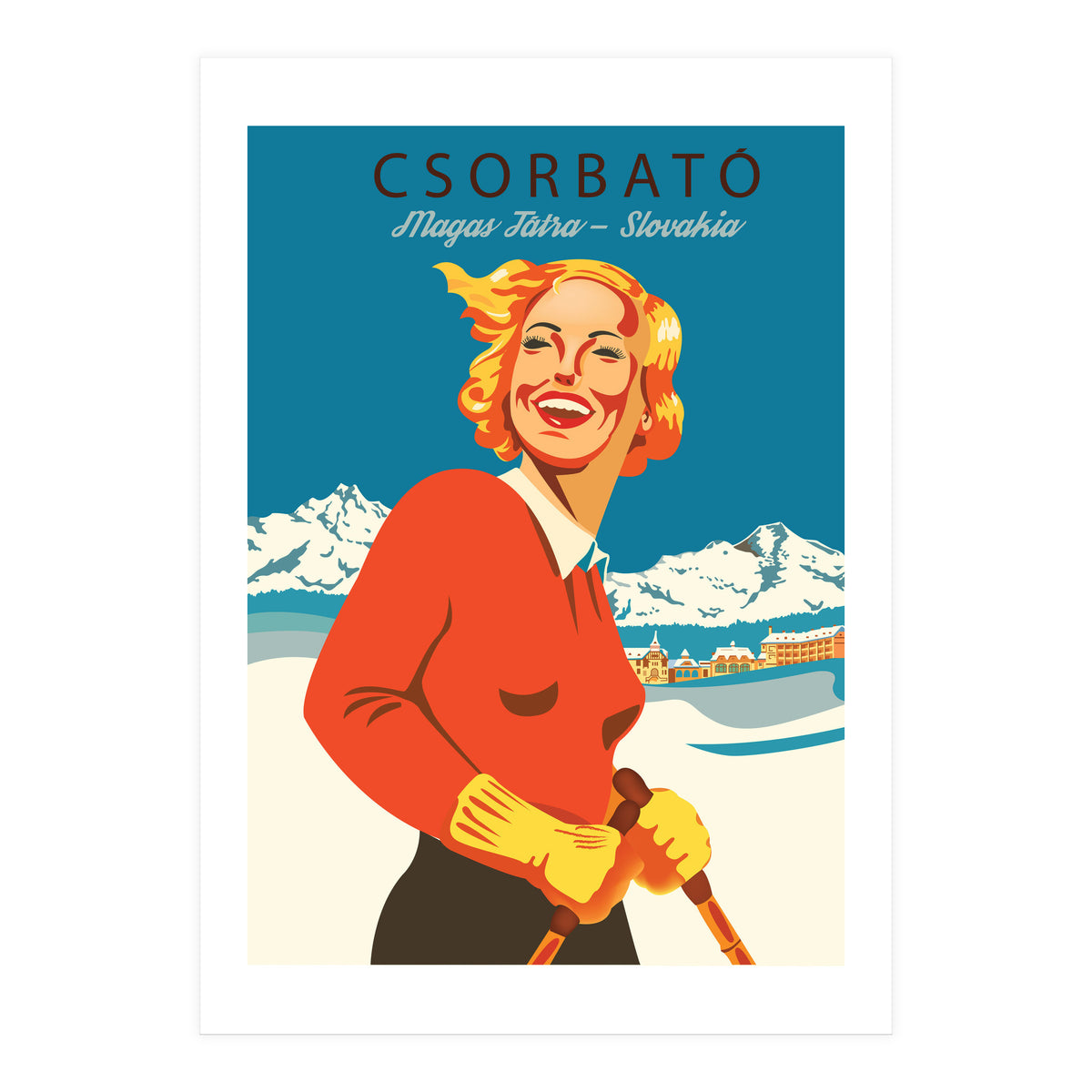 Csorbató, Slovakia (Print Only)