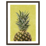 Pineapple Crown, Tropical Summer Fruit Art thumbnail