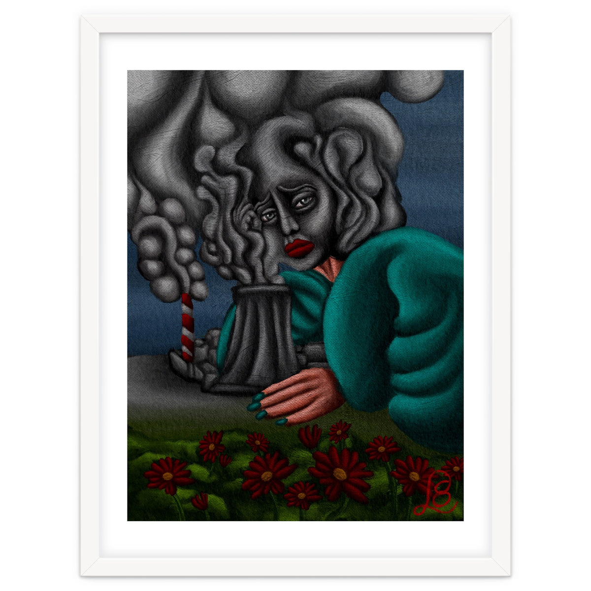 " It starts by the mind, then it takes the rest"