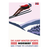 Ski Jump In Norway (Print Only) thumbnail