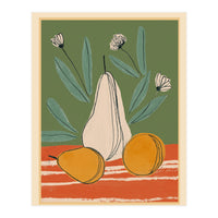 Abstract Pear Still Life (Print Only)