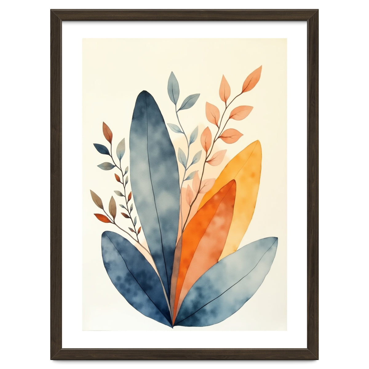 Modern Contemporary Art Flower