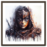 Armored Medieval Warrior Woman thumbnail