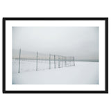Fence in the Winter seascape thumbnail
