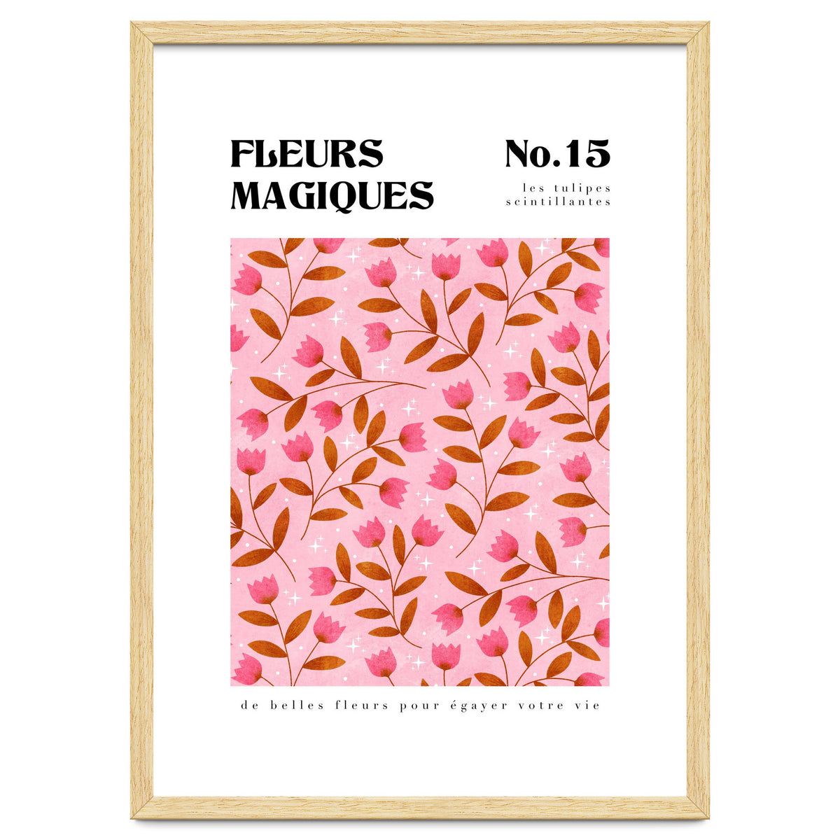 Magical Flowers No.15 Sparkling Tulips