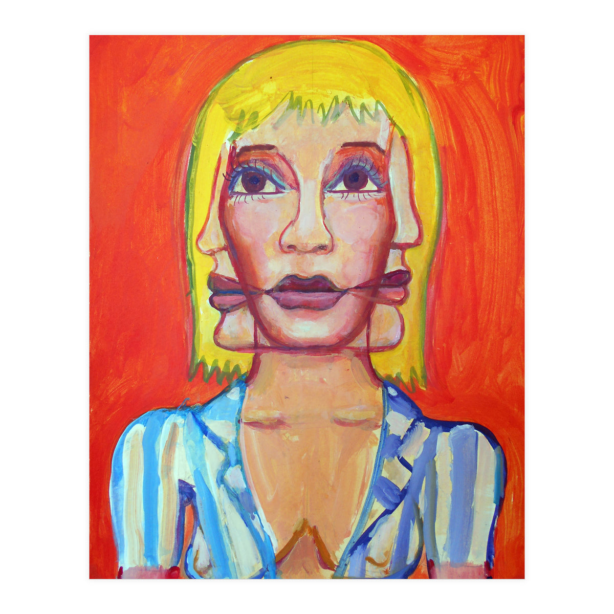 Cabeza De Mujer 3 (Print Only)