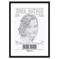 Receipt Art Emma Watson