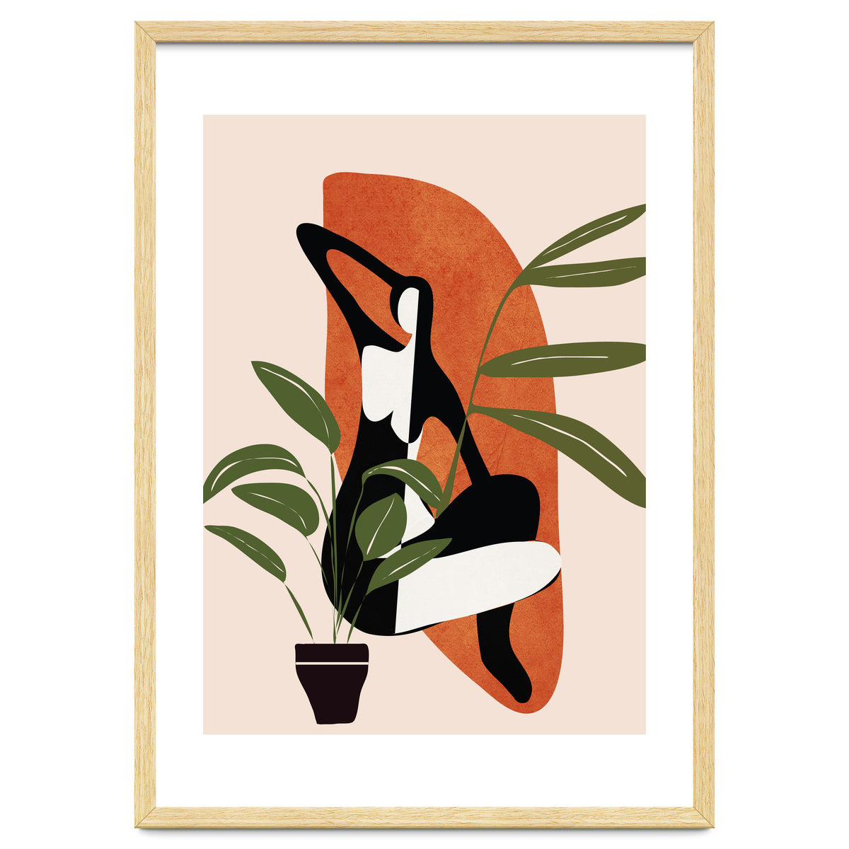 Abstract Female Figure