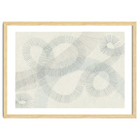 calming essentials Curved Lines blue