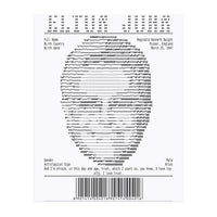 Receipt Art Elton John (Print Only)