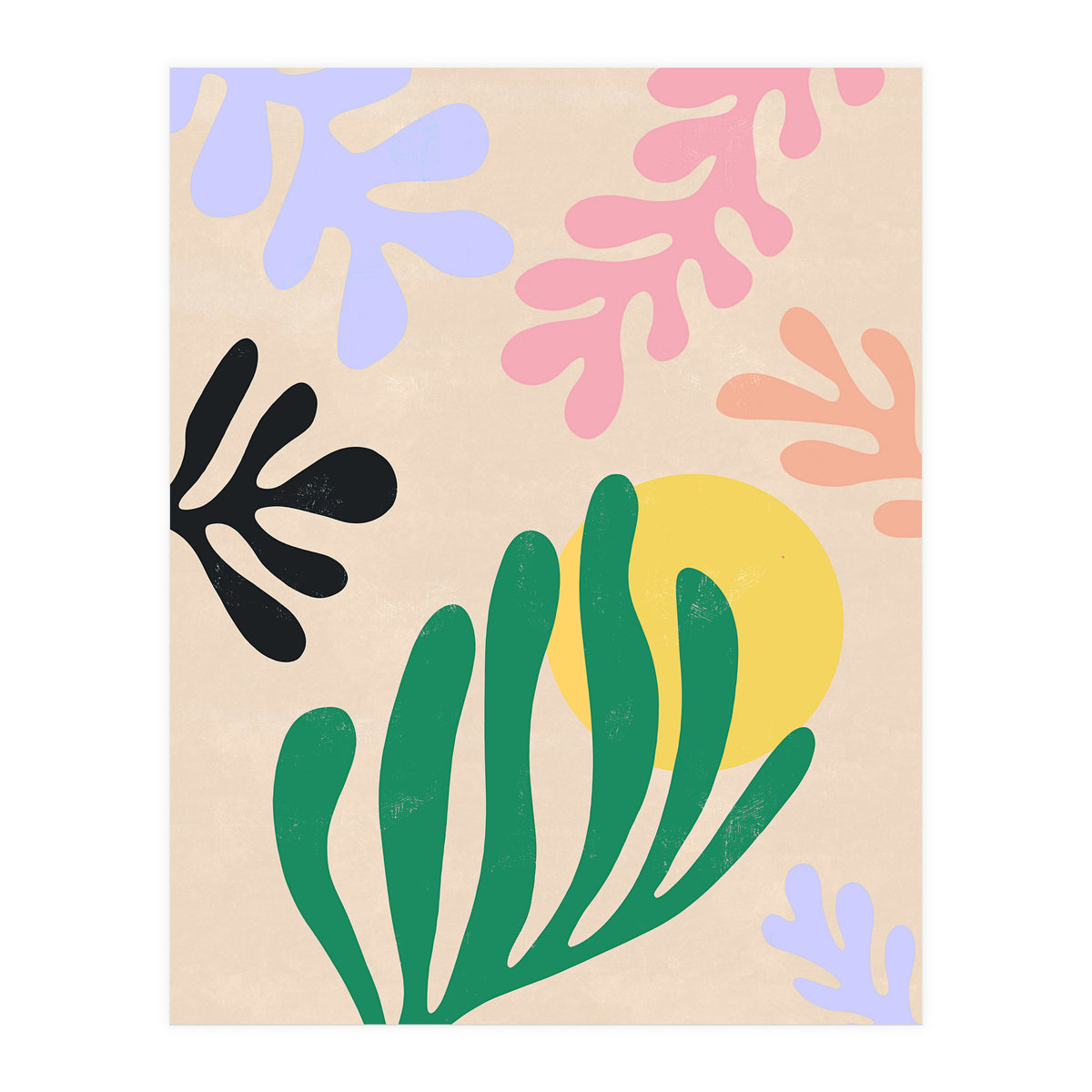 Matisse Leaves II (Print Only)