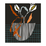 Midcentury plant pot dark (Print Only) thumbnail