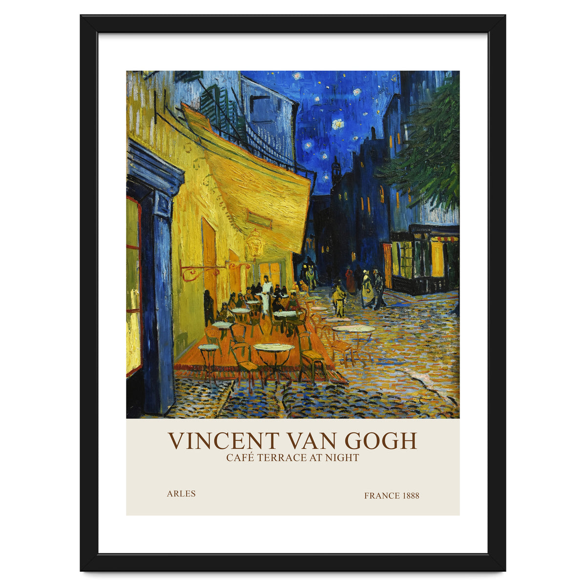 Vincent Van Gogh - Café terrace at night
