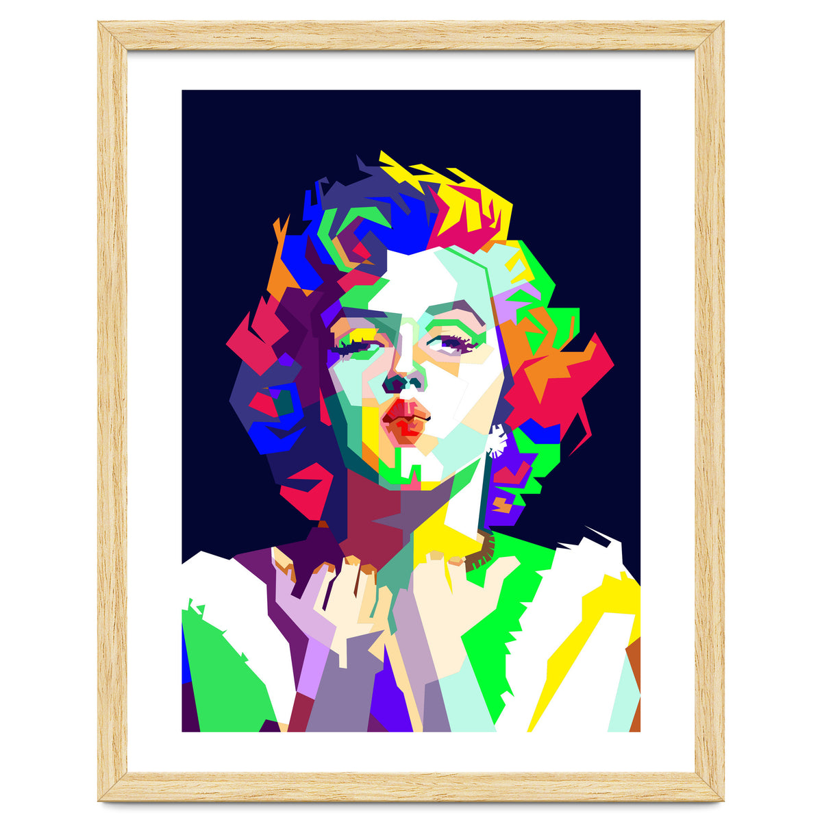Marilyn Monroe Famous Actress Pop Art