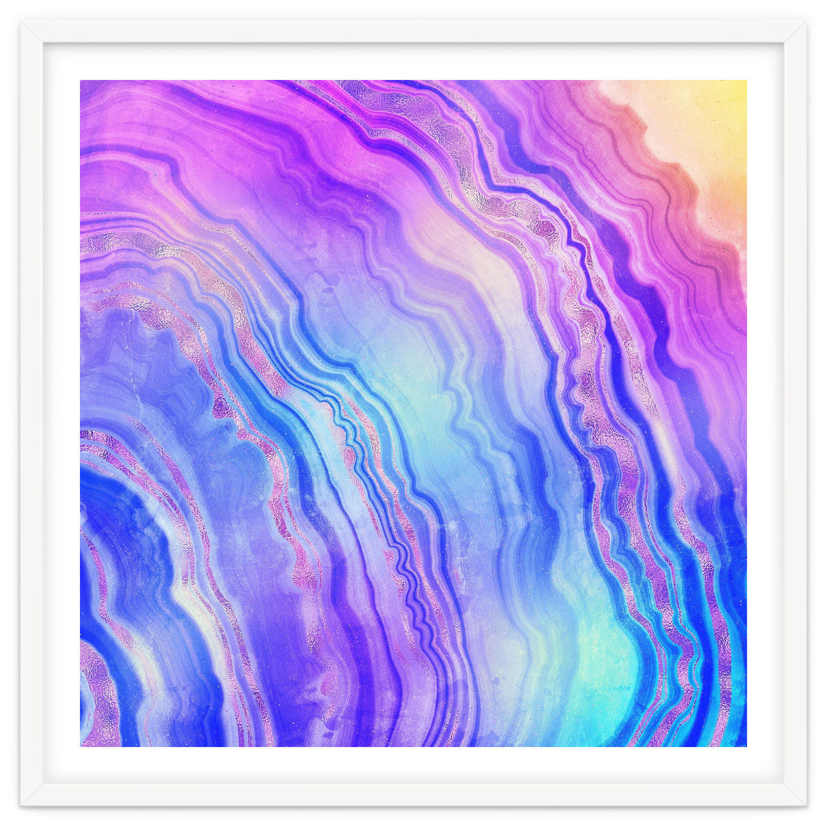 Neon Agate Texture 07