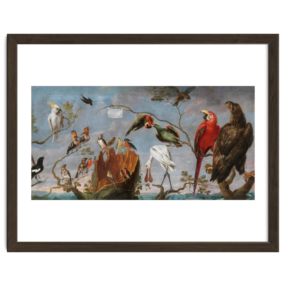 Frans Snyders / 'Concert of the Birds', 17th century, Flemish School, Oil on canvas.