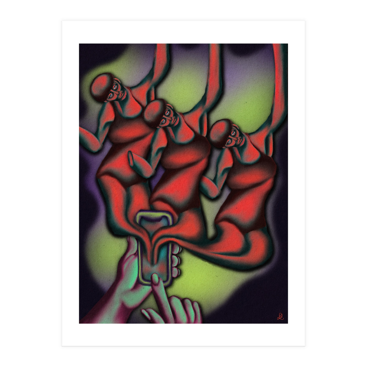 Insecurities Always In The Palm Of Your Hand (Print Only)