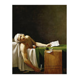 Jean Paul Marat, dead in his bathtub, assassinated by Charlotte Corday in 1793. JACQUES LOUIS DAVID. (Print Only) thumbnail