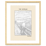 The Scream – Edvard Munch (ascii art) thumbnail
