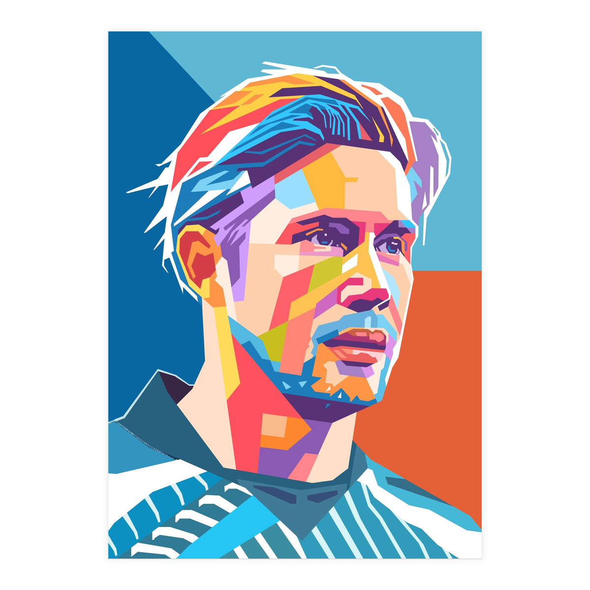 Kevin Debruyne art (Print Only)