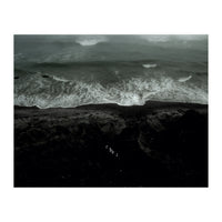 be - Ocean Wave - Black Beach (Print Only)