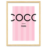 Paris Fashion Quote Art, Coco Chanel, Chic Decor thumbnail