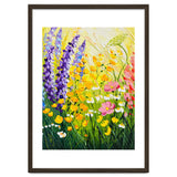 Sun-Drenched Wildflower Meadow Oil Painting thumbnail