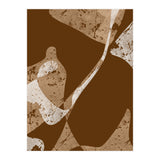 Brown Abstract Minimalist (Print Only) thumbnail