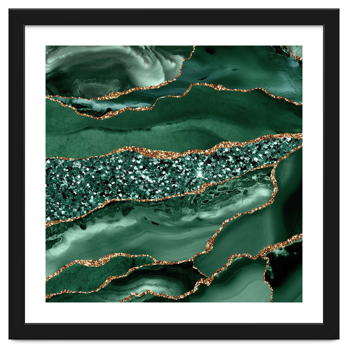 Agate Glitter Ocean Texture 16