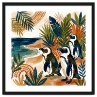 Beachside Penguin Gathering