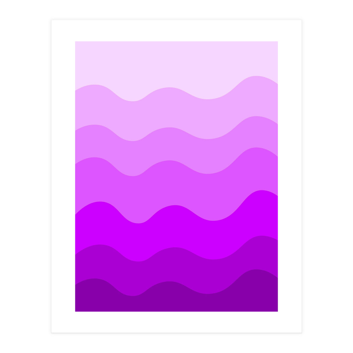 Purple gradient design (Print Only)