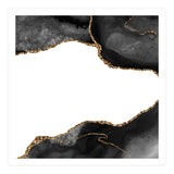Black & Gold Agate Texture 09 (Print Only) thumbnail