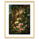 Le Benitier: Notre-Dame-des-Roses. 1850 Canvas, 127 x 90 cm. thumbnail