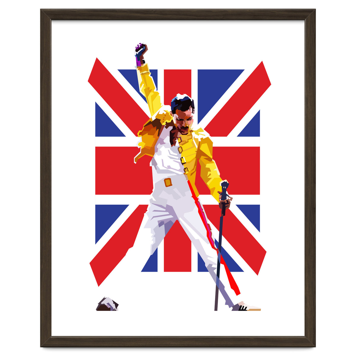 Pop Art Freddie Mercury Icon Rock Music