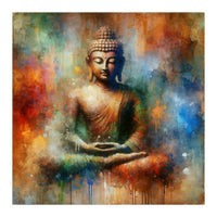 Tranquil Buddha Aura (Print Only)
