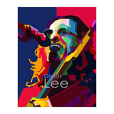 Geddy Lee RUSH Singer Pop Art WPAP (Print Only) thumbnail