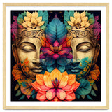 Twin Lotus Buddha Portrait thumbnail